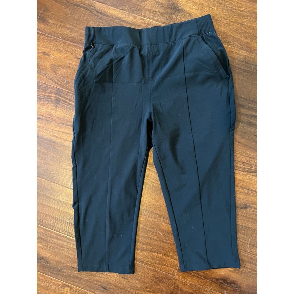 Columbia PFG Black Capri Fishing Hiking Pants Small